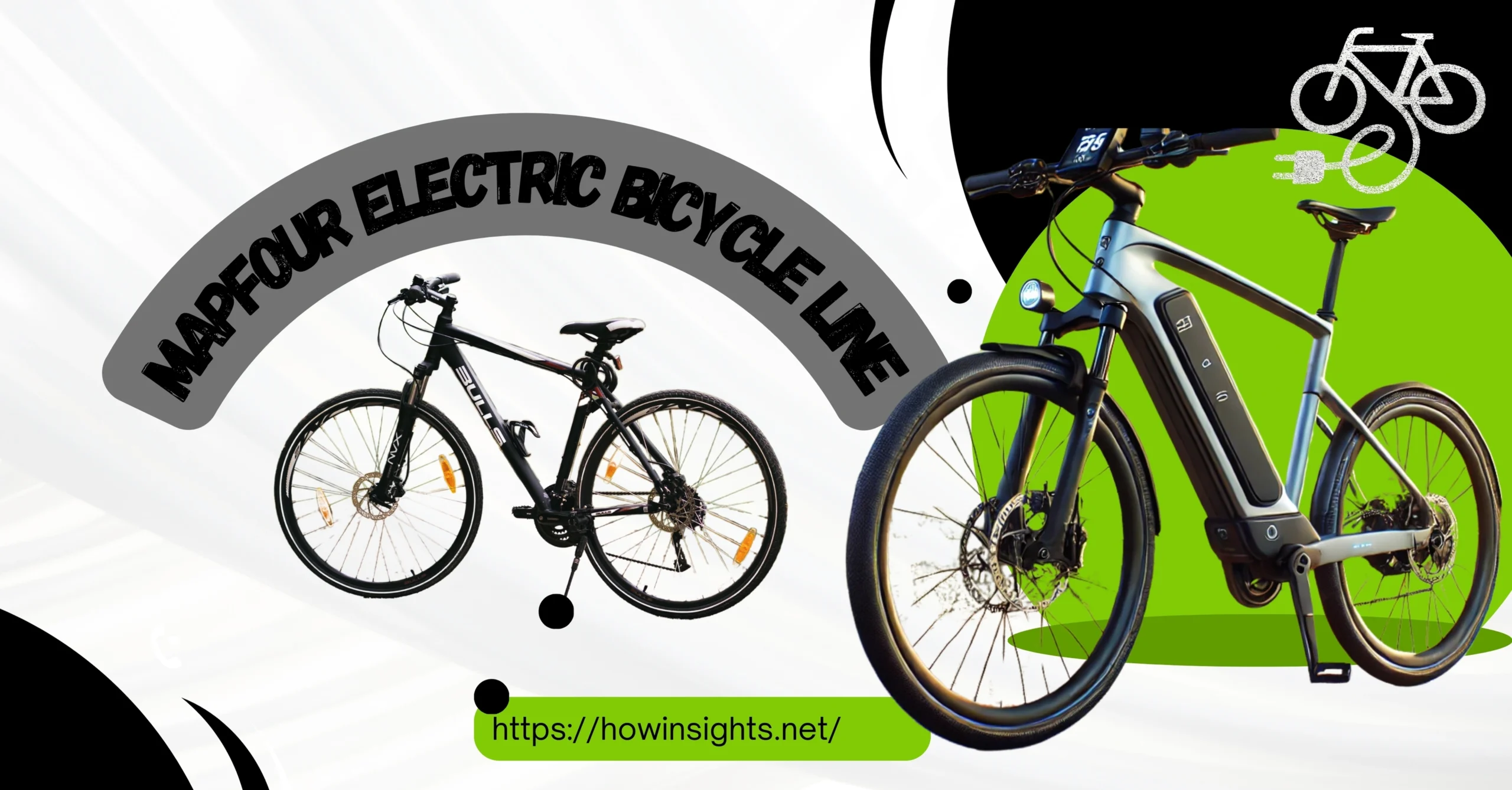 MapFour electric bicycle line